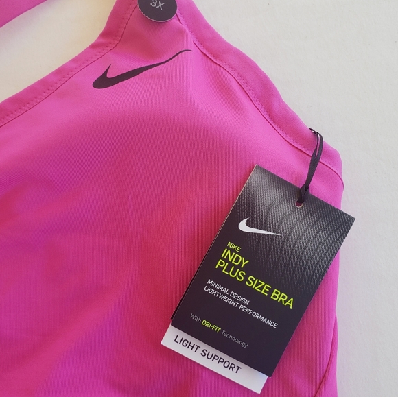 ‼SOLD‼ Nike Indy Active Yoga Sportsbra Pink Top - Picture 12 of 16